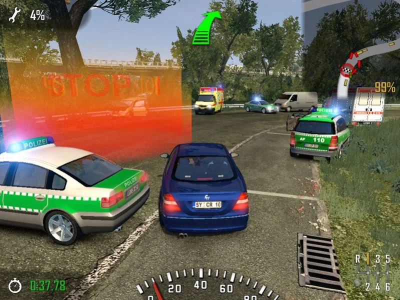 Crash Time: Autobahn Pursuit
