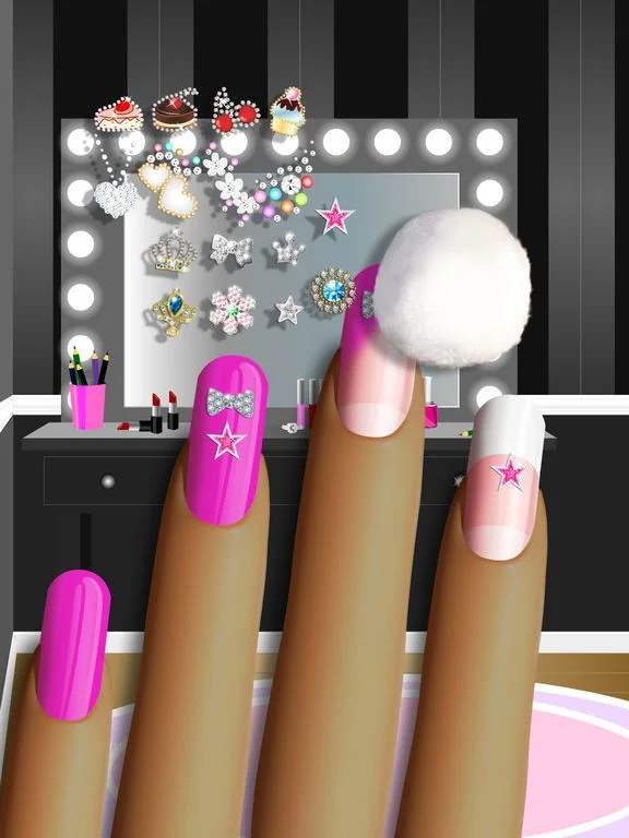Nail Salon Virtual Nail Art Salon Game for Girls