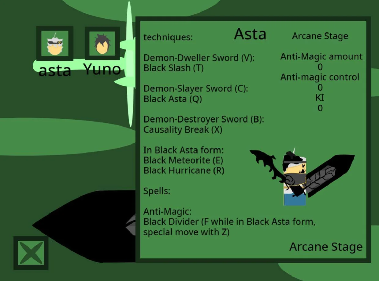 Рецензии Black clover (Prototype) (itch)
