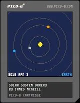 Pico-8 Orrery (itch)