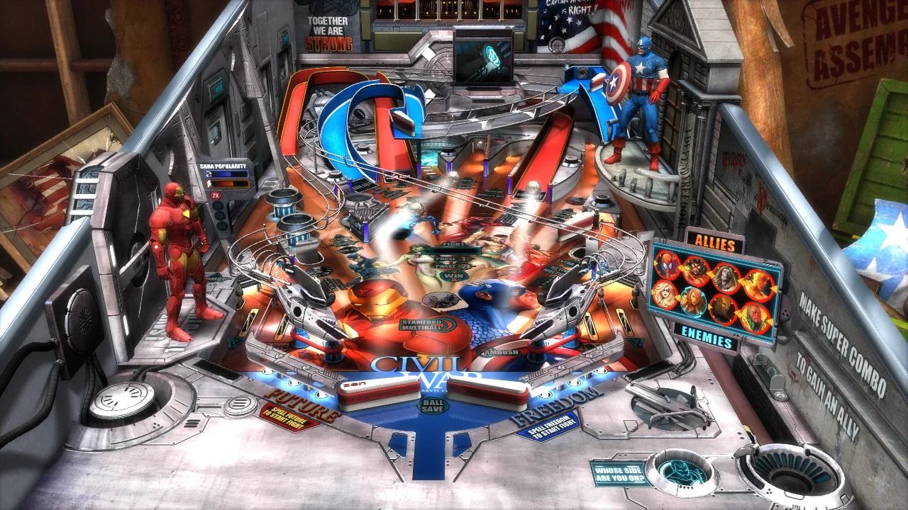 Marvel Pinball: Vengeance and Virtue