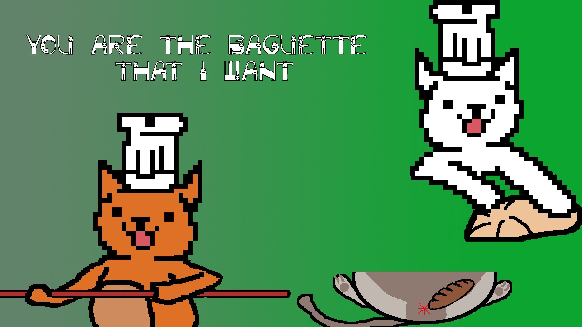 Рецензии You are the baguette that I want (itch)