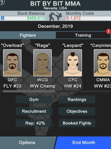 MMA Manager Free