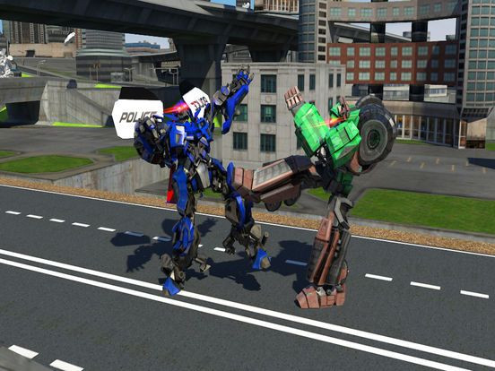 Police Transform Superhero Police Transform Superhero
