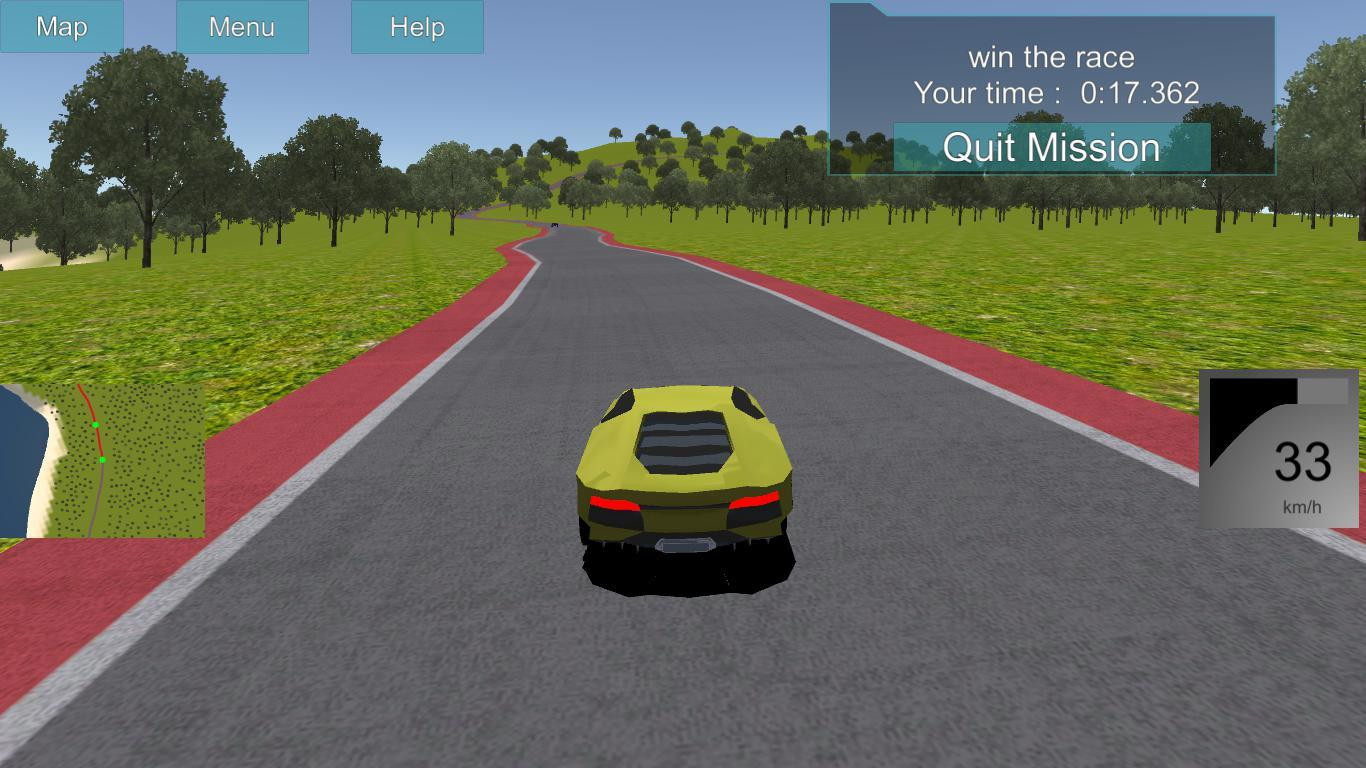 Open World Drive Mediterranean (itch)
