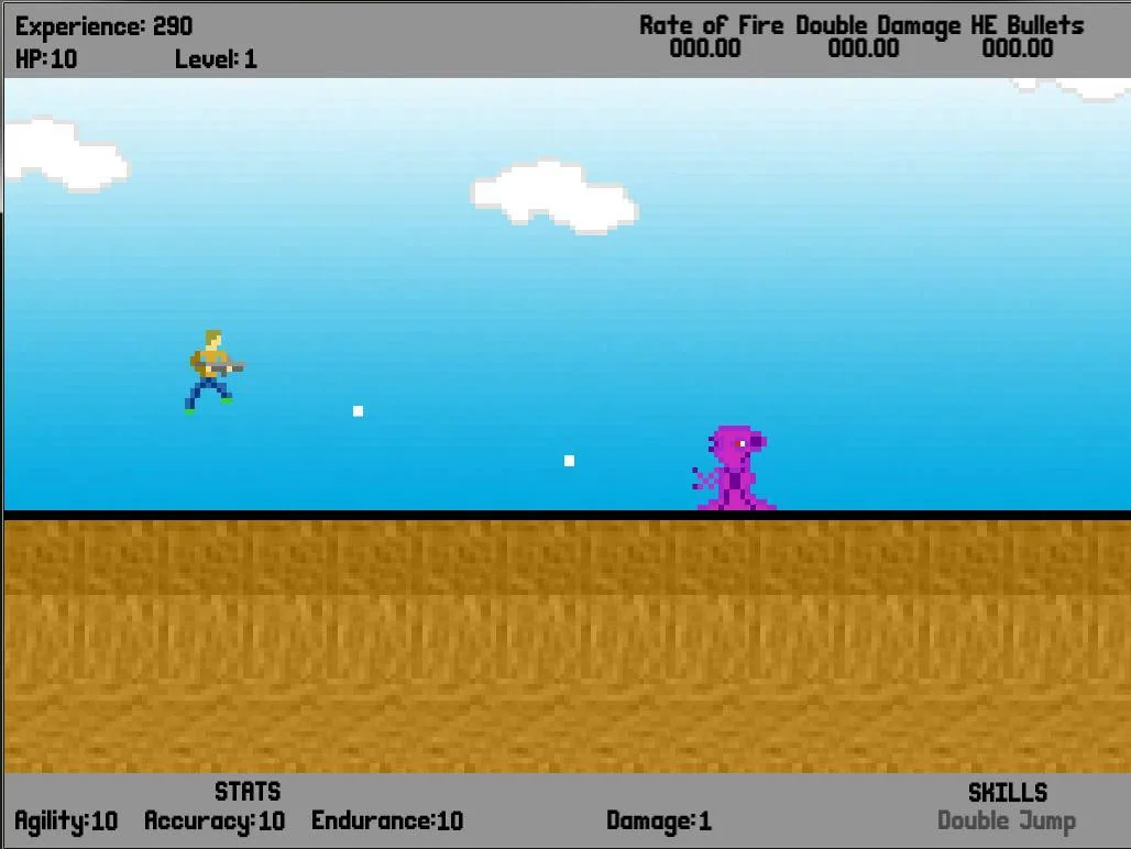 Super Gun Baby Run (itch)