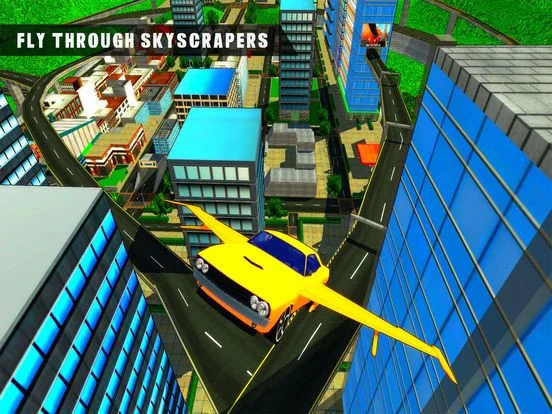 Flying Car Driving Simulator Flying Car Driving Simulator
