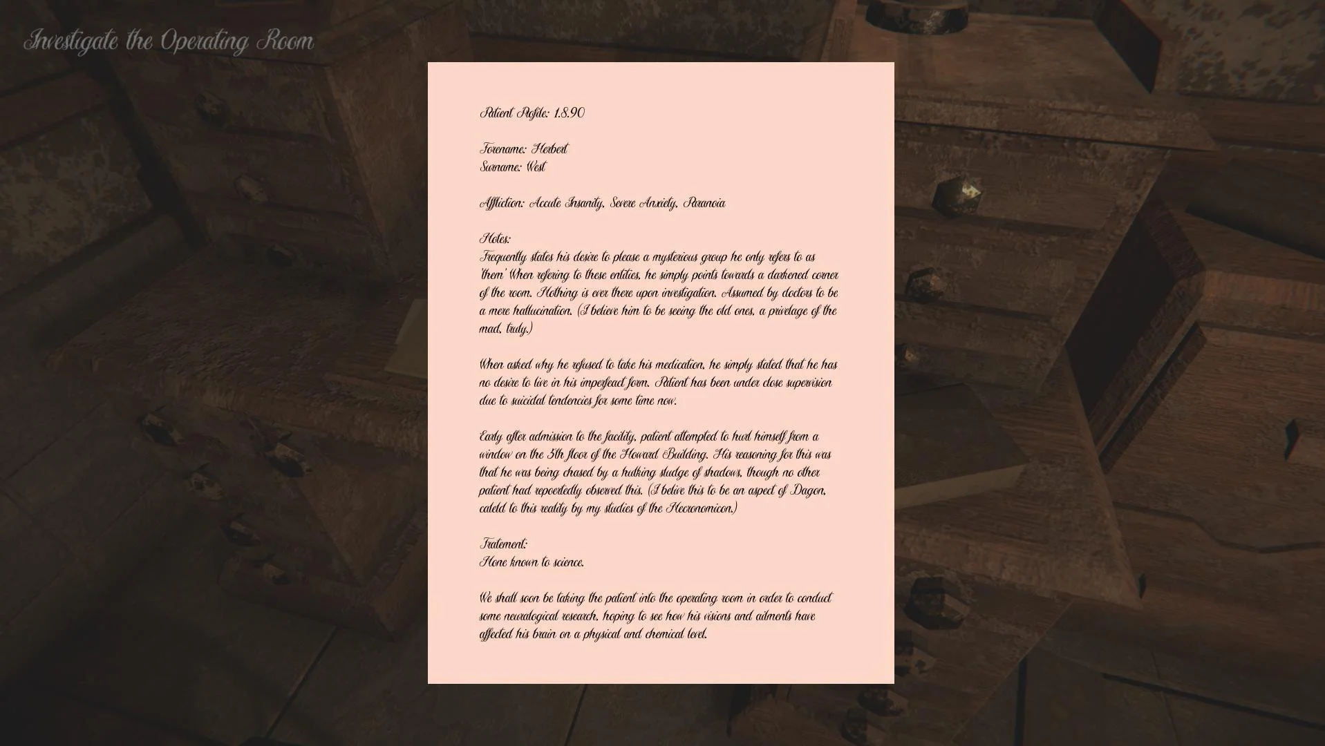 Patient 1.8.90 (itch)