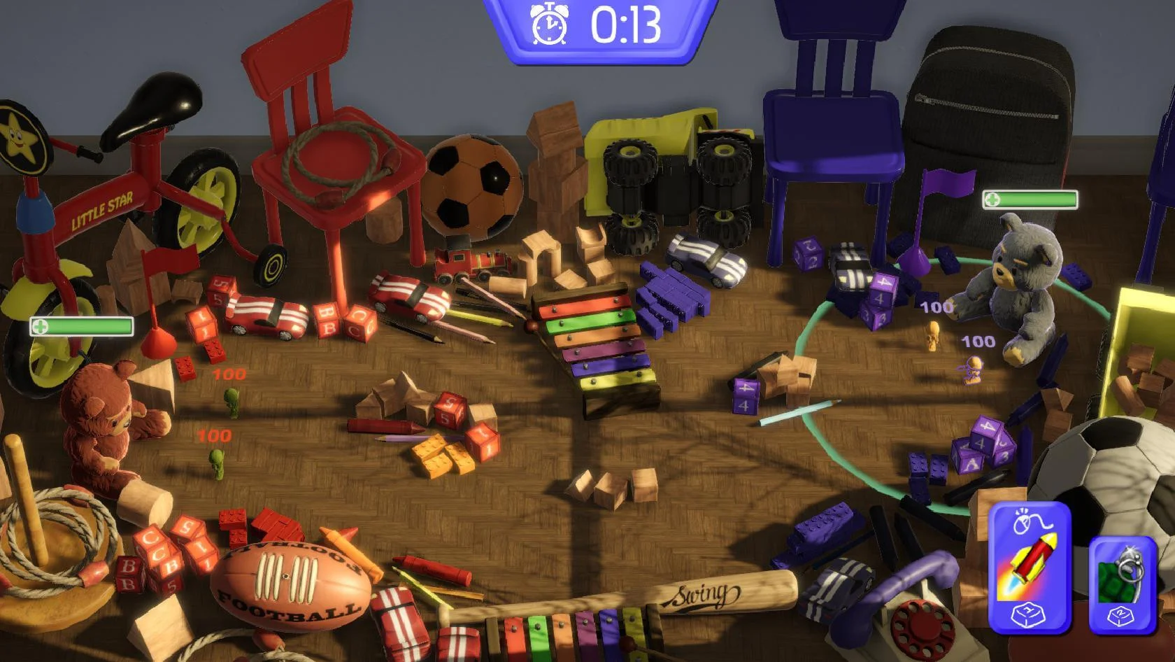 Toy Wars: Un-Bear-Able Warfare (itch)