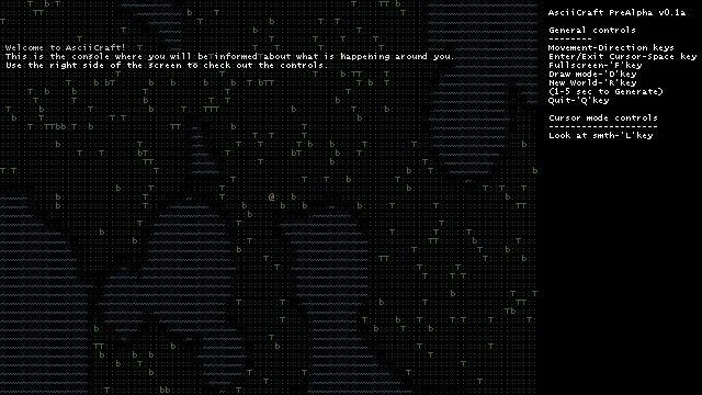 AsciiCraft v0.1b (itch) AsciiCraft v0.1b (itch)