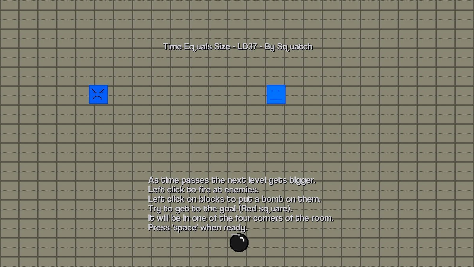 Ludum Dare 37 - Time Equals Size (itch) Ludum Dare 37 - Time Equals Size (itch)