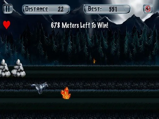 The Wolf Running Among Woods The Wolf Running Among Woods