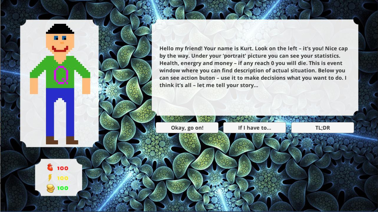 Рецензии Lucid Nightmare #HangoverGameJam (itch)