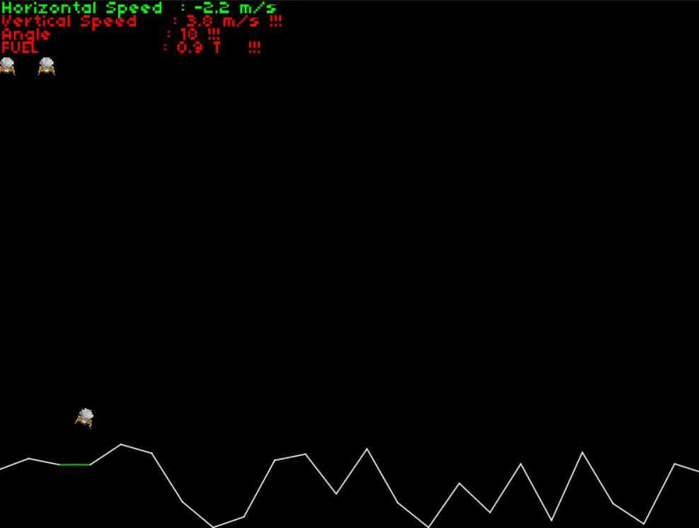 Рецензии Lua Lander (itch)