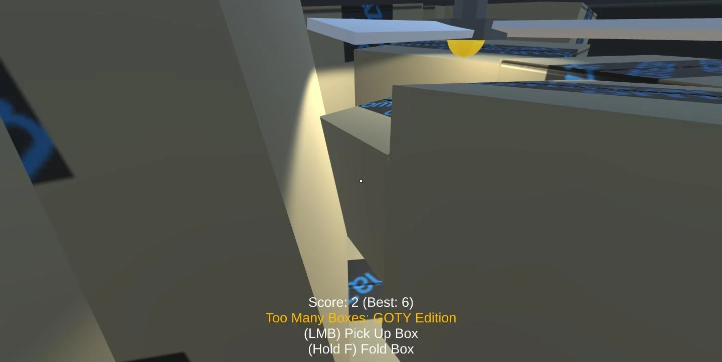 LD42 - Too Many Boxes (itch)