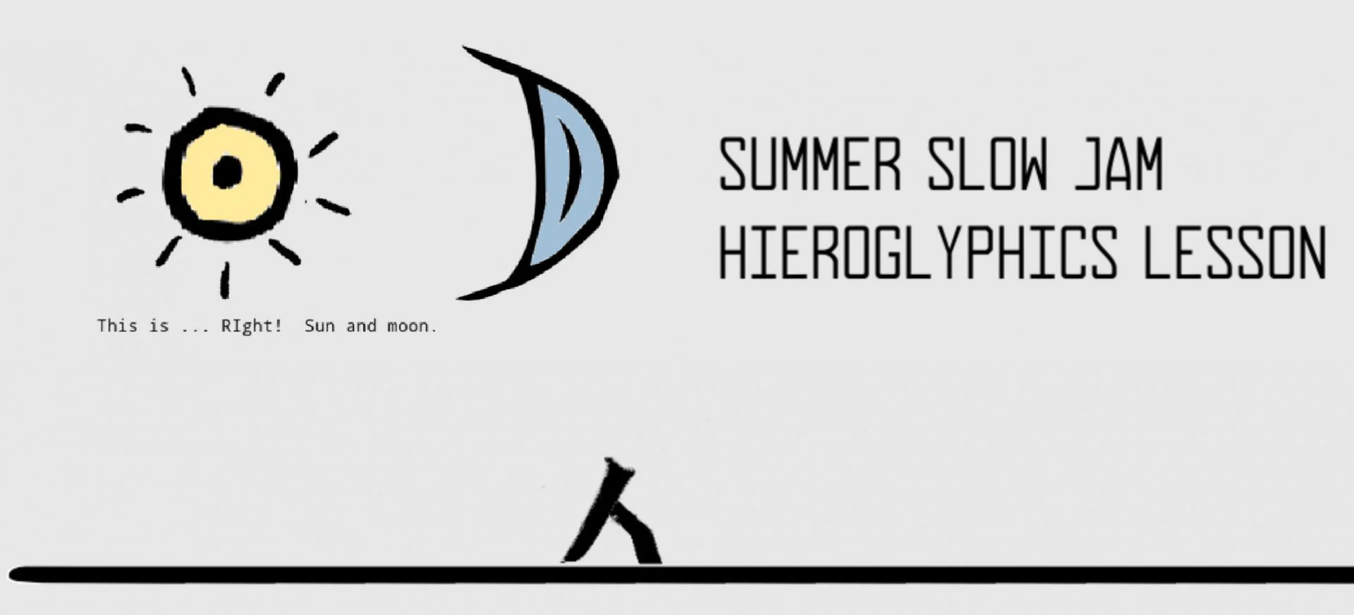 Hieroglyphics Characters (itch)