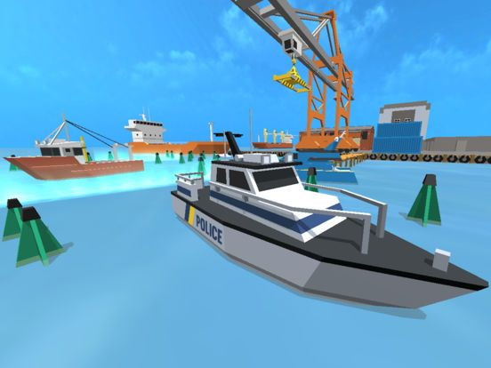 Super Police Boat Parking & Docking Fastlane Driving Game! Super Police Boat Parking & Docking Fastlane Driving Game!