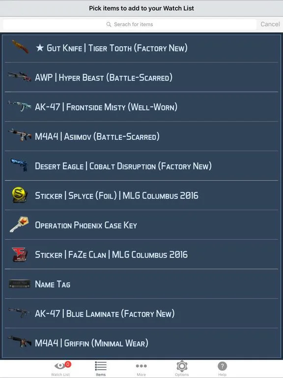 Market Monitor for Counter Strike Global Offensive Market Monitor for Counter Strike Global Offensive