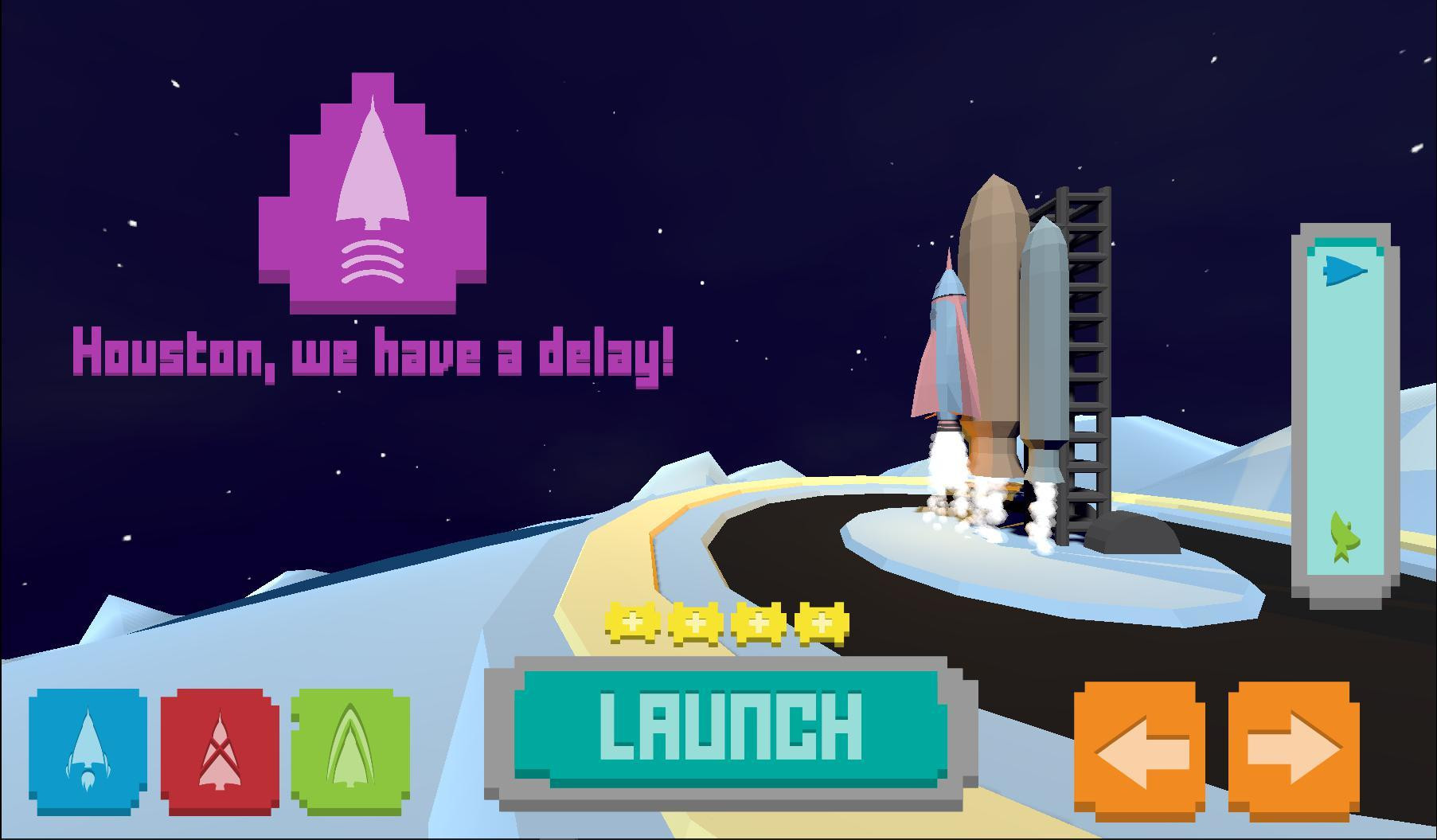 Houston, we have a delay! (itch) Houston, we have a delay! (itch)