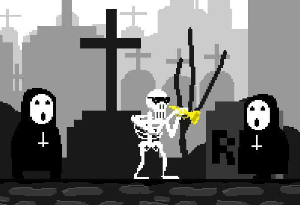 Spooky Trumpet Bones Malone (itch) Spooky Trumpet Bones Malone (itch)