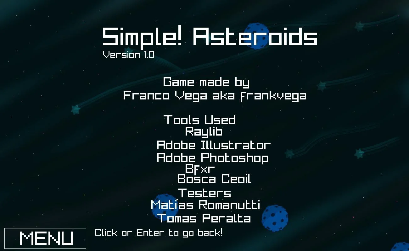 Simple! Asteroids (itch) Simple! Asteroids (itch)