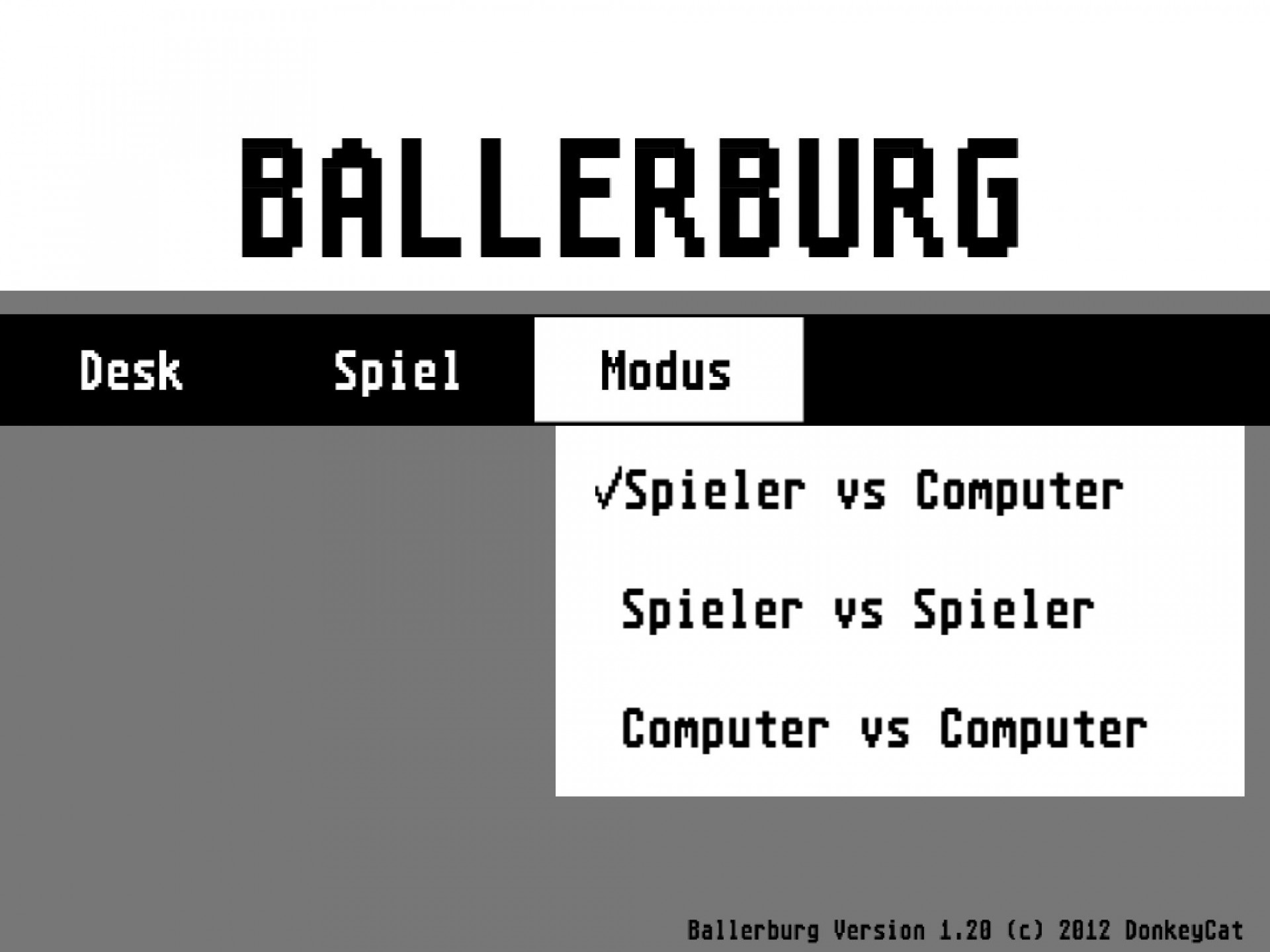 Ballerburg (1987) Ballerburg (1987)