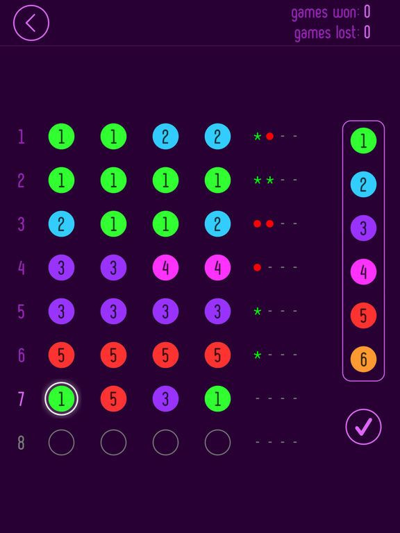 Mastermind Pro - Code Breaker (iOS)