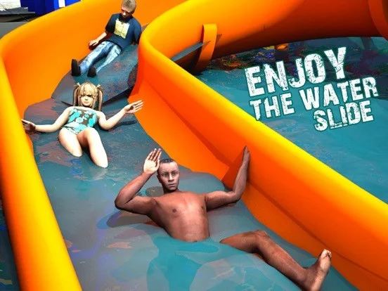Water Slide Sim Games 2018