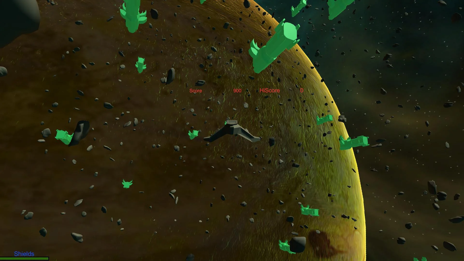 Giant Bomb Vs The Space Neon Lobsters (itch)