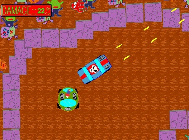 SKULL MAN AND THE RACING CARS (itch) SKULL MAN AND THE RACING CARS (itch)