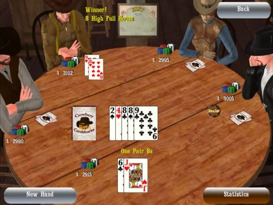 Cowboy Cardsharks Poker Cowboy Cardsharks Poker