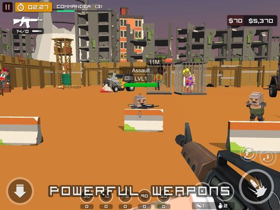 Block gun battle 3d Block gun battle 3d