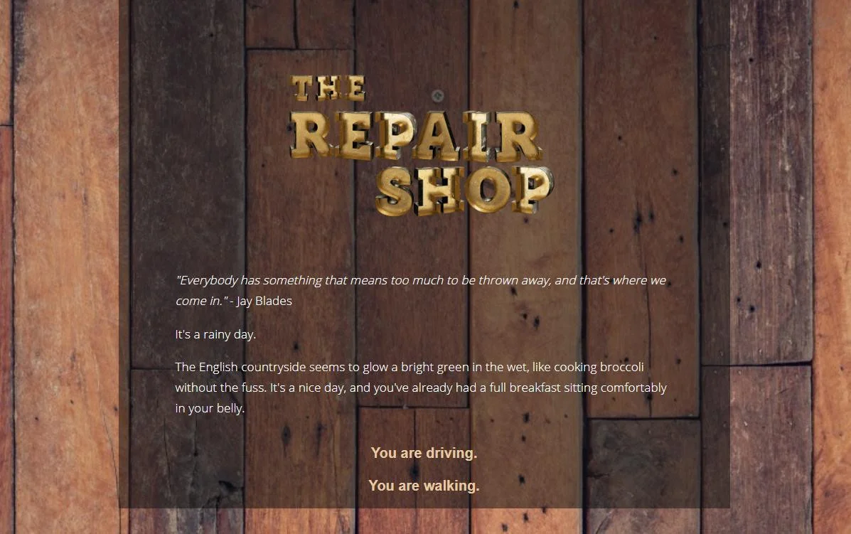 The Repair Shop DeMake (itch) The Repair Shop DeMake (itch)