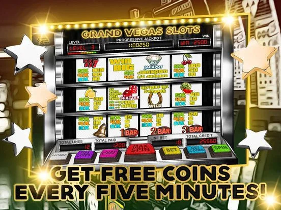Grand Vegas Slots Machine - Classic Five Reel Grand Vegas Slots Machine - Classic Five Reel