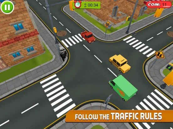 Car Traffic Crossing Level Car Traffic Crossing Level