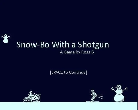 Snow-bo With a Shotgun (itch) Snow-bo With a Shotgun (itch)