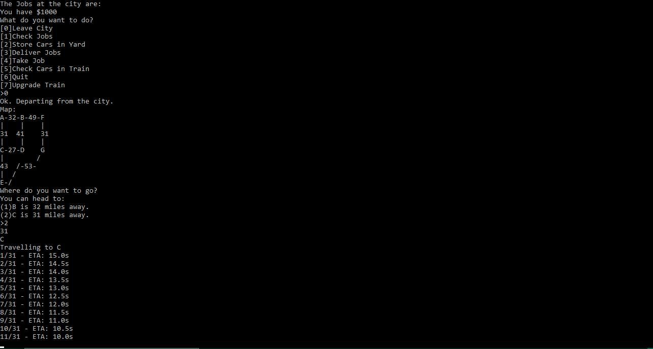 TrainWay Text Adventure (itch)
