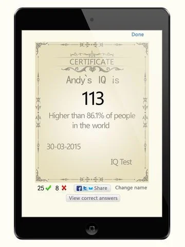 IQ Test - Brain Training Puzzle Game IQ Test - Brain Training Puzzle Game
