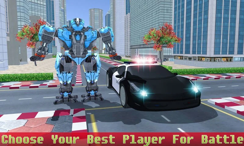 US Police Robot Car Transformation Game (itch) US Police Robot Car Transformation Game (itch)