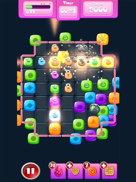 Mega Candy: A Match-3 game
