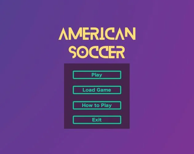 American Soccer (itch)