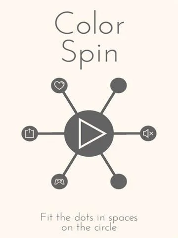 10 Color Spin - Dots On A Circle 10 Color Spin - Dots On A Circle