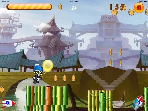 Super Ninja Panda Bamboo Country Escape: Kung Fu Jump Saga