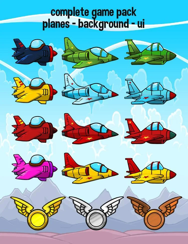 Plane game pack (itch) Plane game pack (itch)
