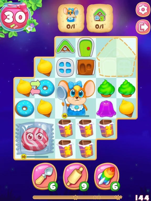 Candy Riddles: Match 3 Puzzle