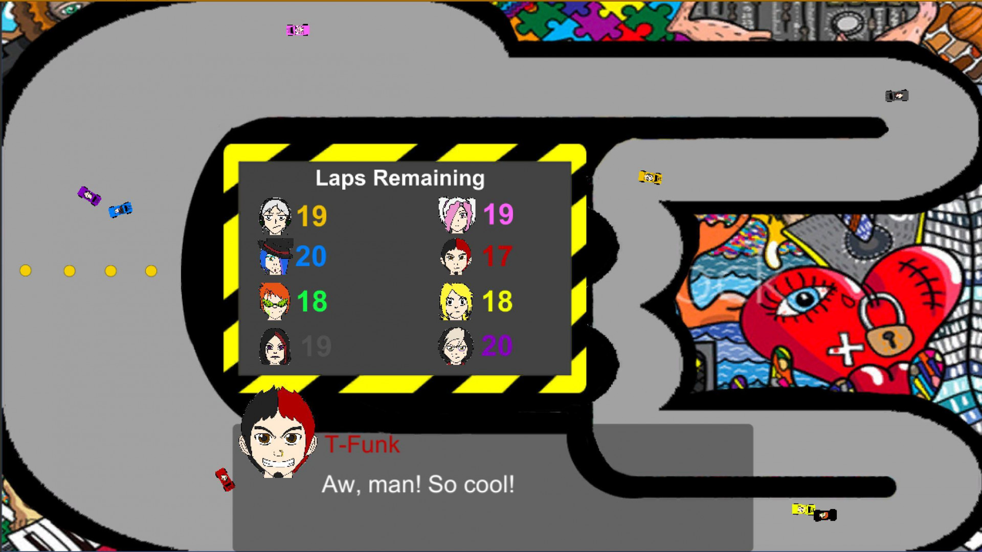 Новости о TC Cannon vs. Werdna: RACING!!! (itch)