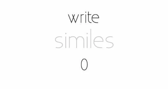 Type Similes (itch)