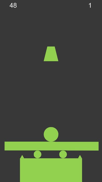 To see who piles up evenly (iOS, Chinese)