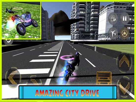 Flying Motorcycle Simulator – Futuristic bike Air flight stunts Free Game Flying Motorcycle Simulator – Futuristic bike Air flight stunts Free Game