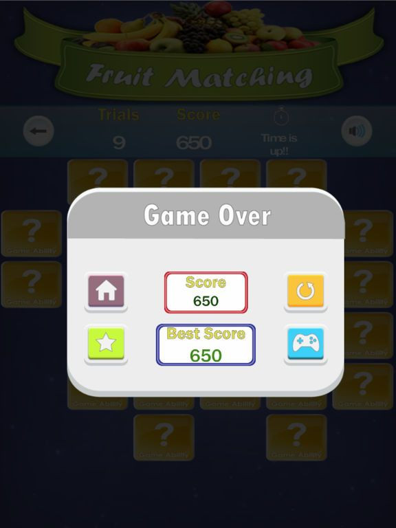 Matching Madness - Fruits Matching Madness - Fruits